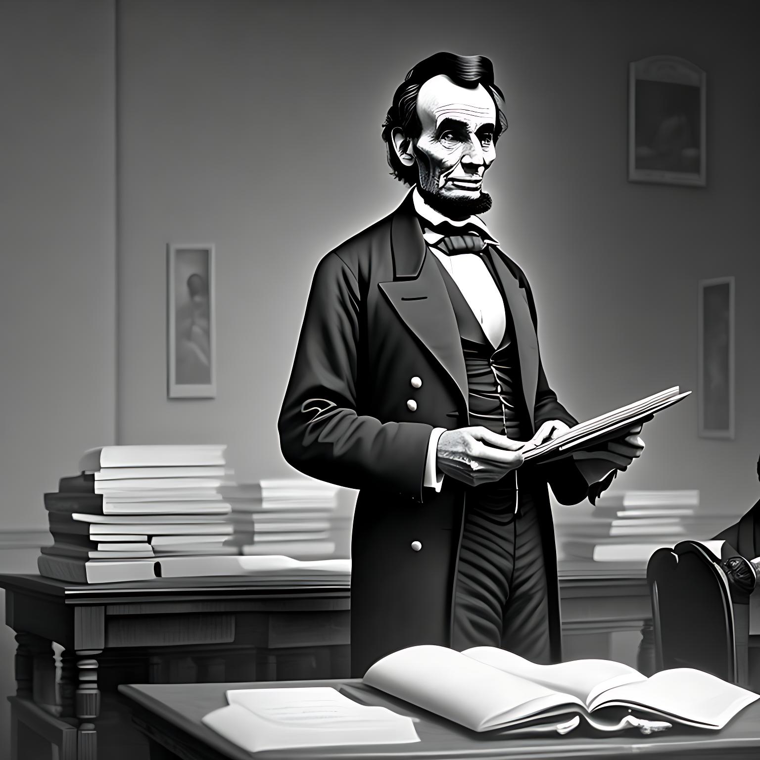 I asked ChatGPT to have Abraham Lincoln teach a class on how to use WordPress.com